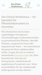 Mobile Screenshot of gruenes-medienhaus.de